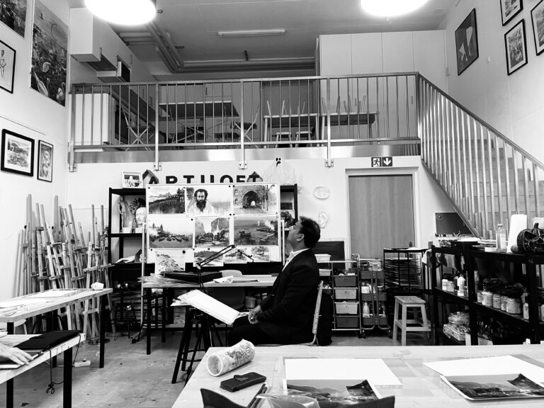Workshop Aquarelle avec Prafull Sawant